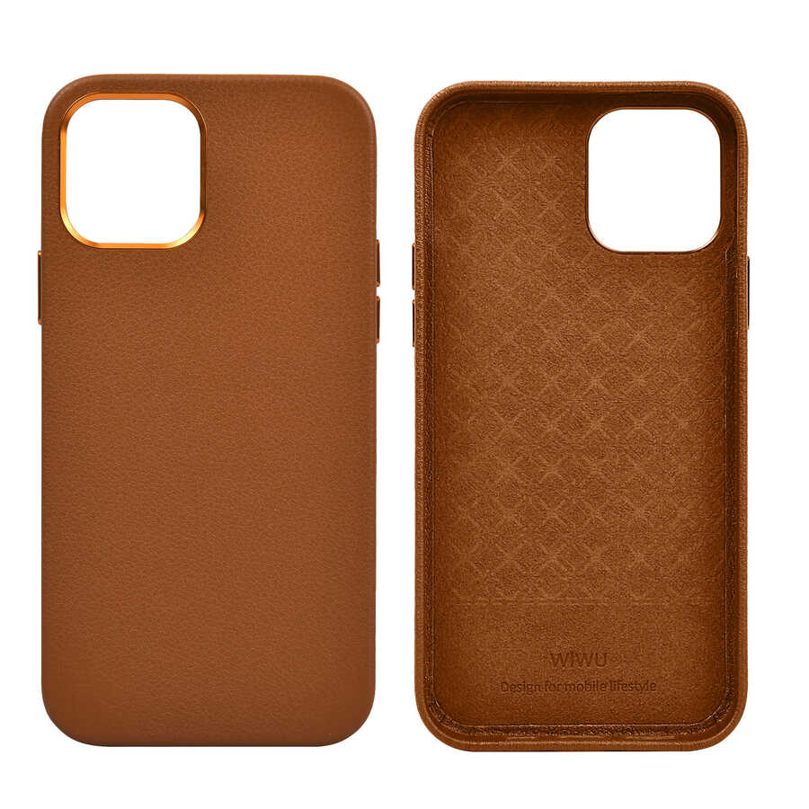 iPhone 13 Pro Kılıf Wiwu Calfskin Kılıf - 4 iPhone 13 Pro Kılıf Wiwu Calfskin Kılıf - 4